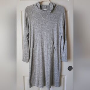 Olivia Rae Hoodie Nightgown Heather Grey